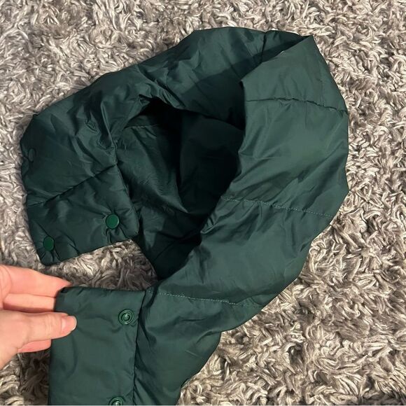 Lululemon wunder puff cropped jacket size 2 Everglades green - Picture 5 of 6